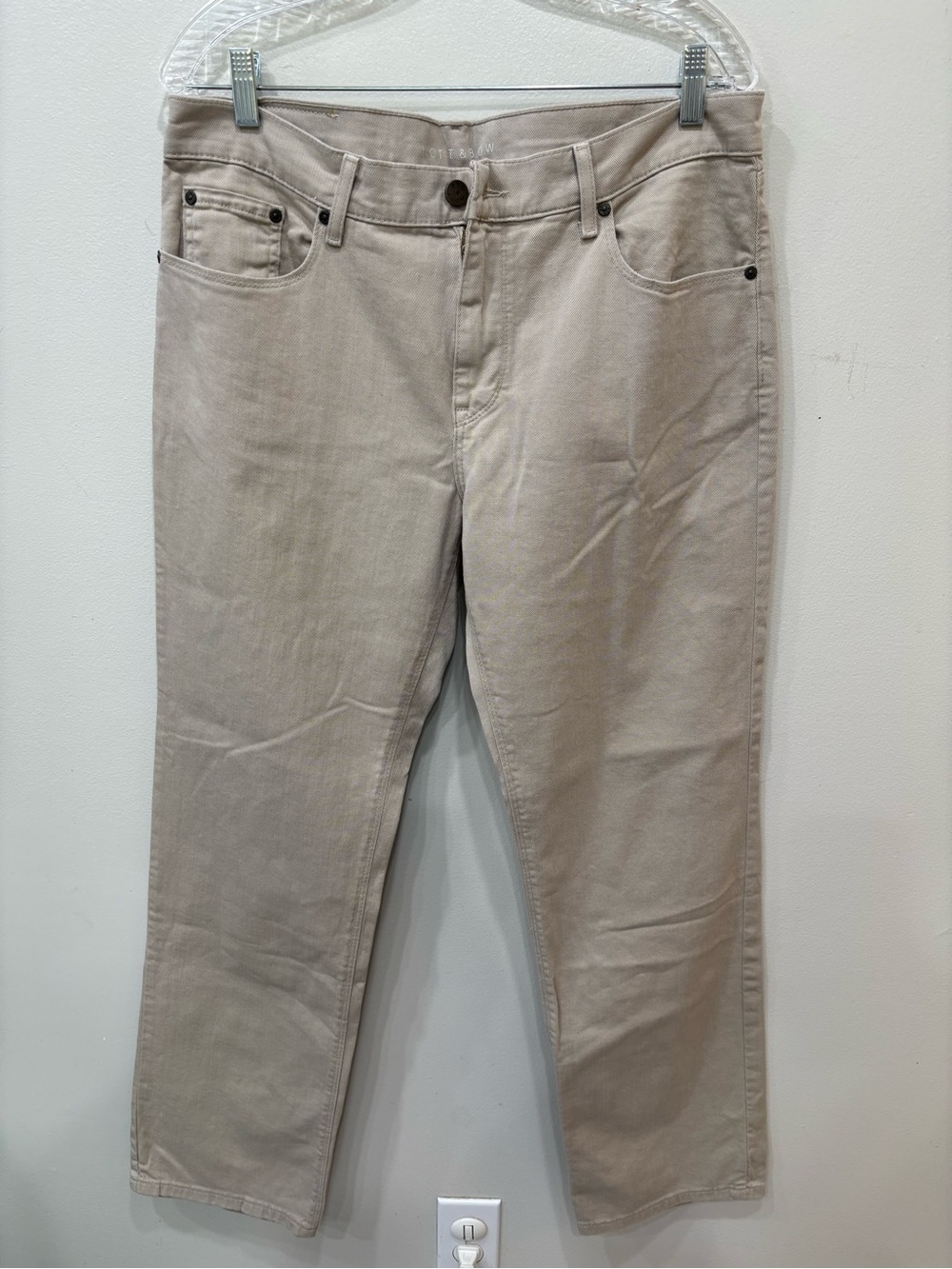 Mott & Bow Straight Khaki Pants Men’s Size 35x32